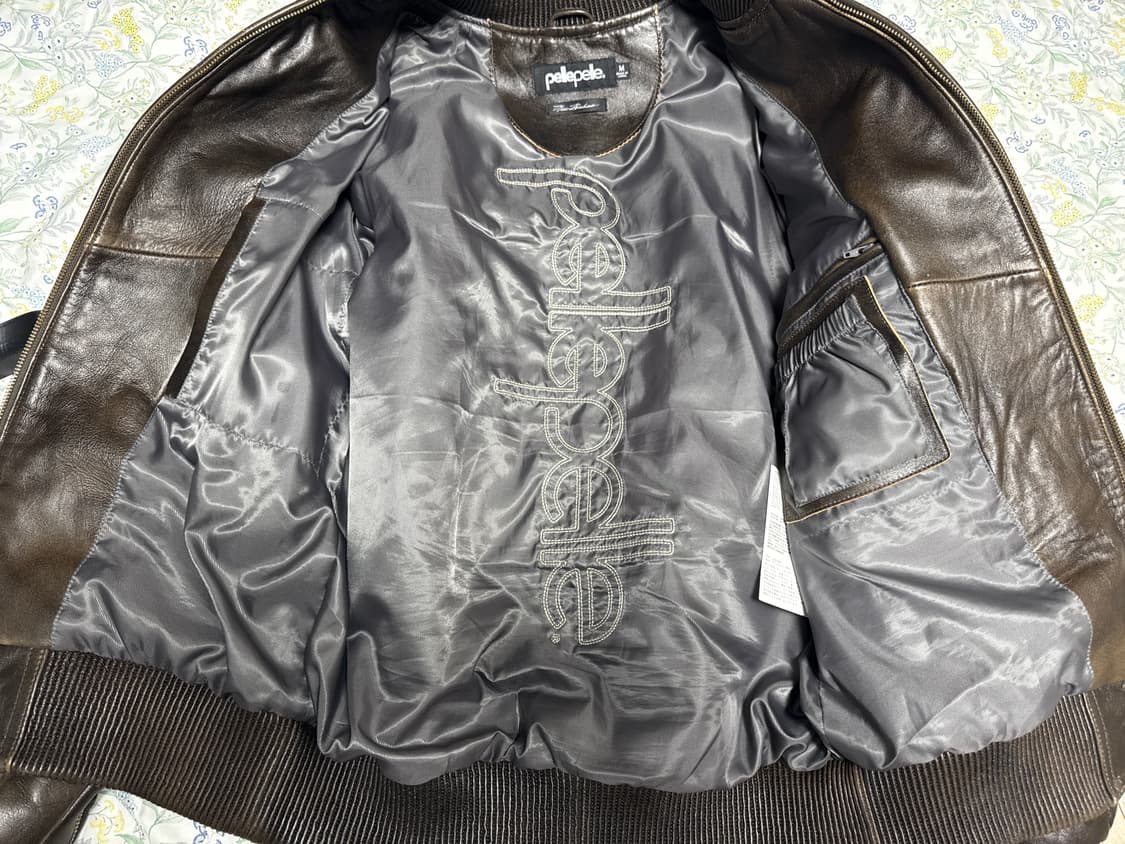 Pelle Pelle x Who Decides War 2026 레더 자켓 상품이미지8