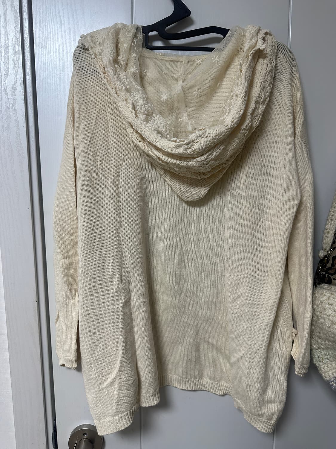 어스뮤직 오픈형 레이스 가디건 상품이미지2