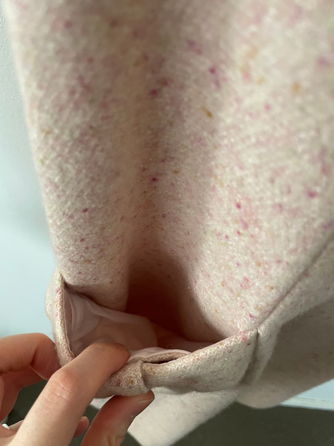 vintage ribbon rabbit fur midi dress 상품이미지8