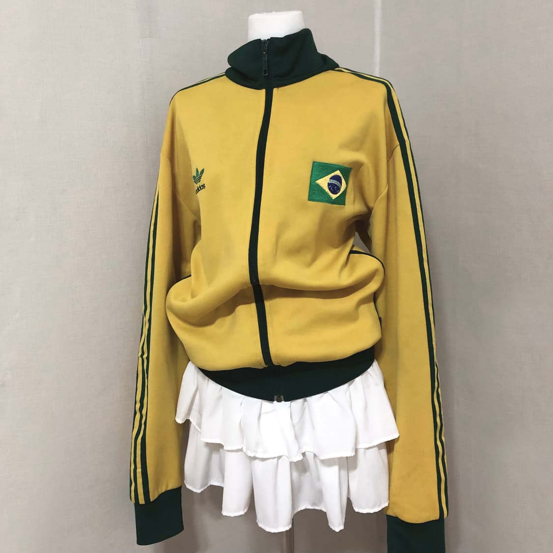 아디다스 브라질 바나나깔 져지 L 상품이미지1