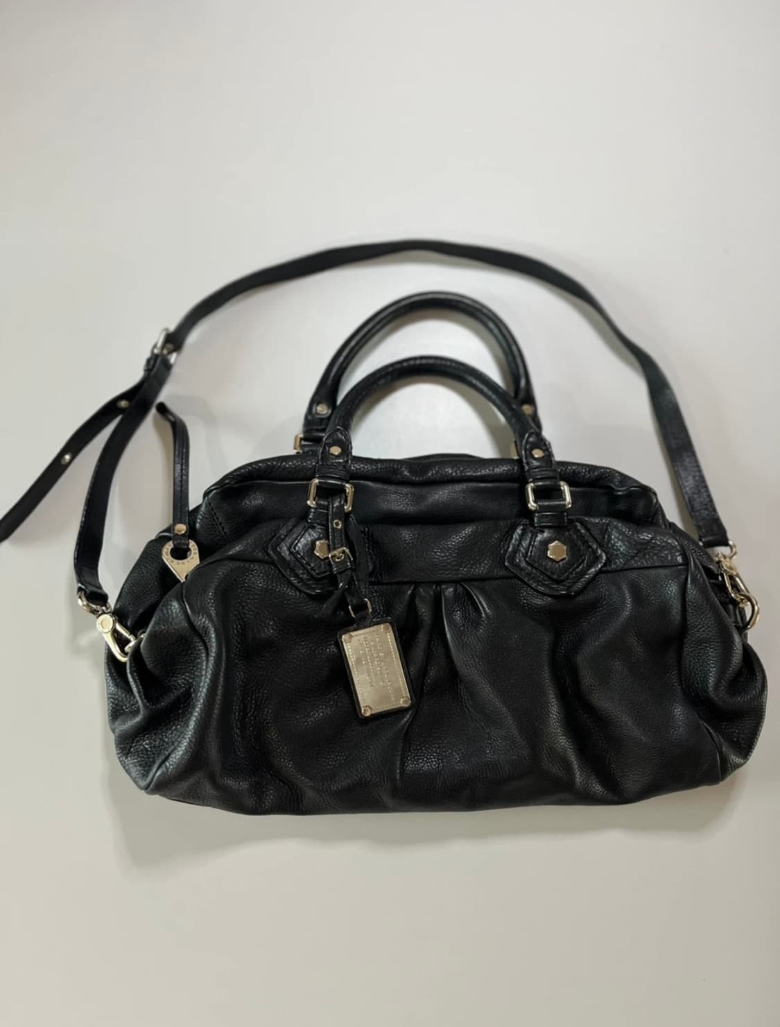 마크 제이콥스 블랙 가죽 숄더백 상품이미지1