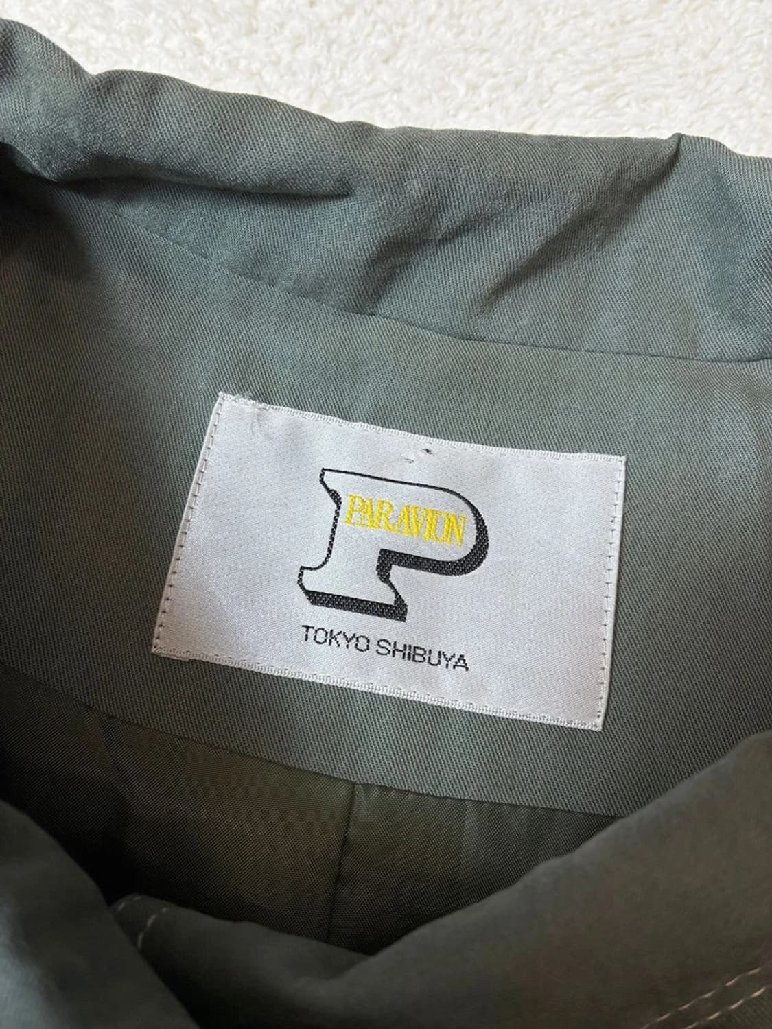 파라비온 00's 도쿄 버튼 롱 트렌치 코트 PN7524 상품이미지8