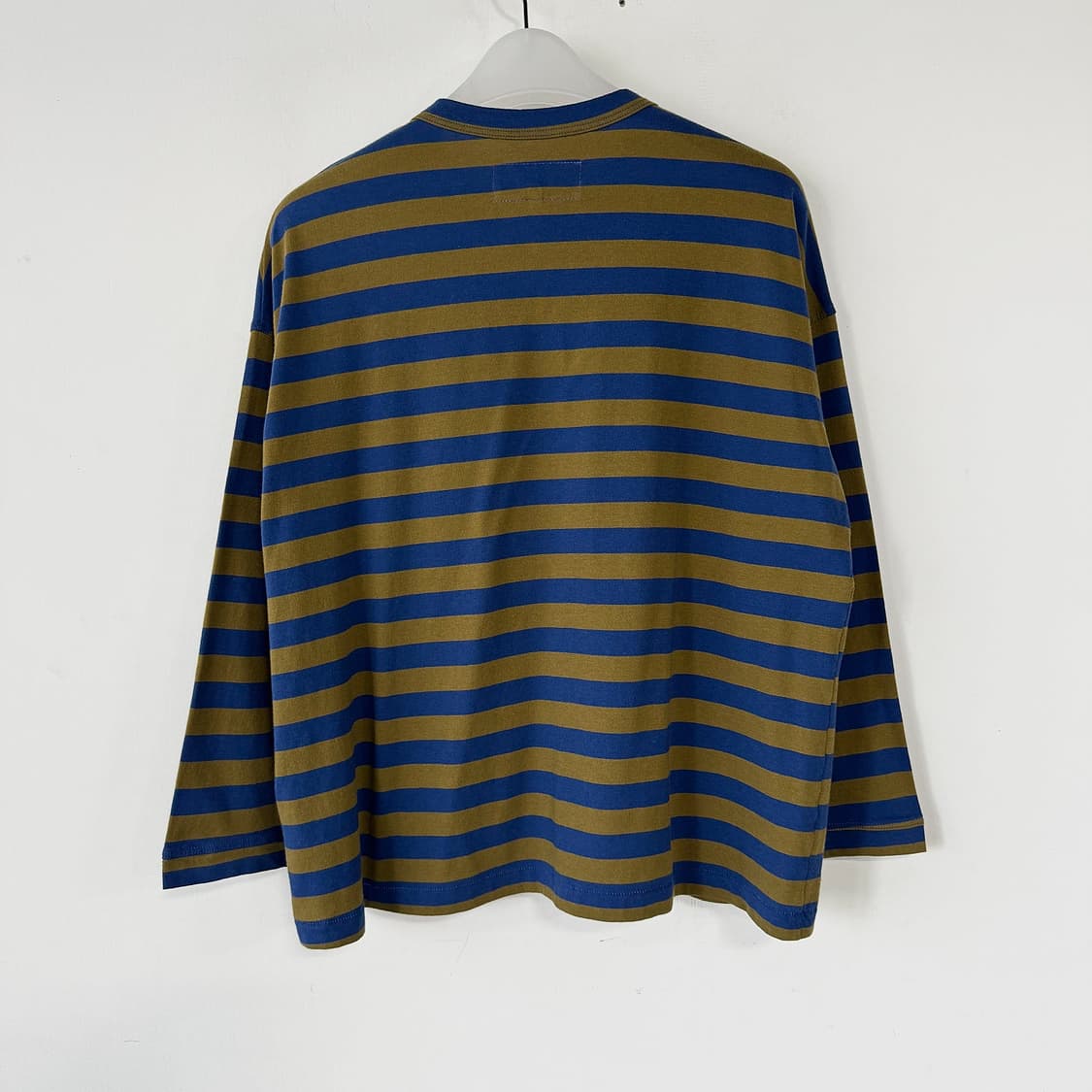 더그레잇 스트라이프 헨리넥 티셔츠 상품이미지4