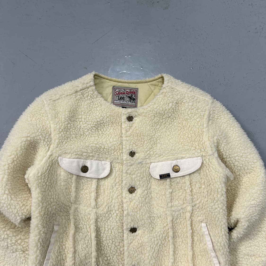 Lee 쉐르파 논카라 트러커자켓  상품이미지2