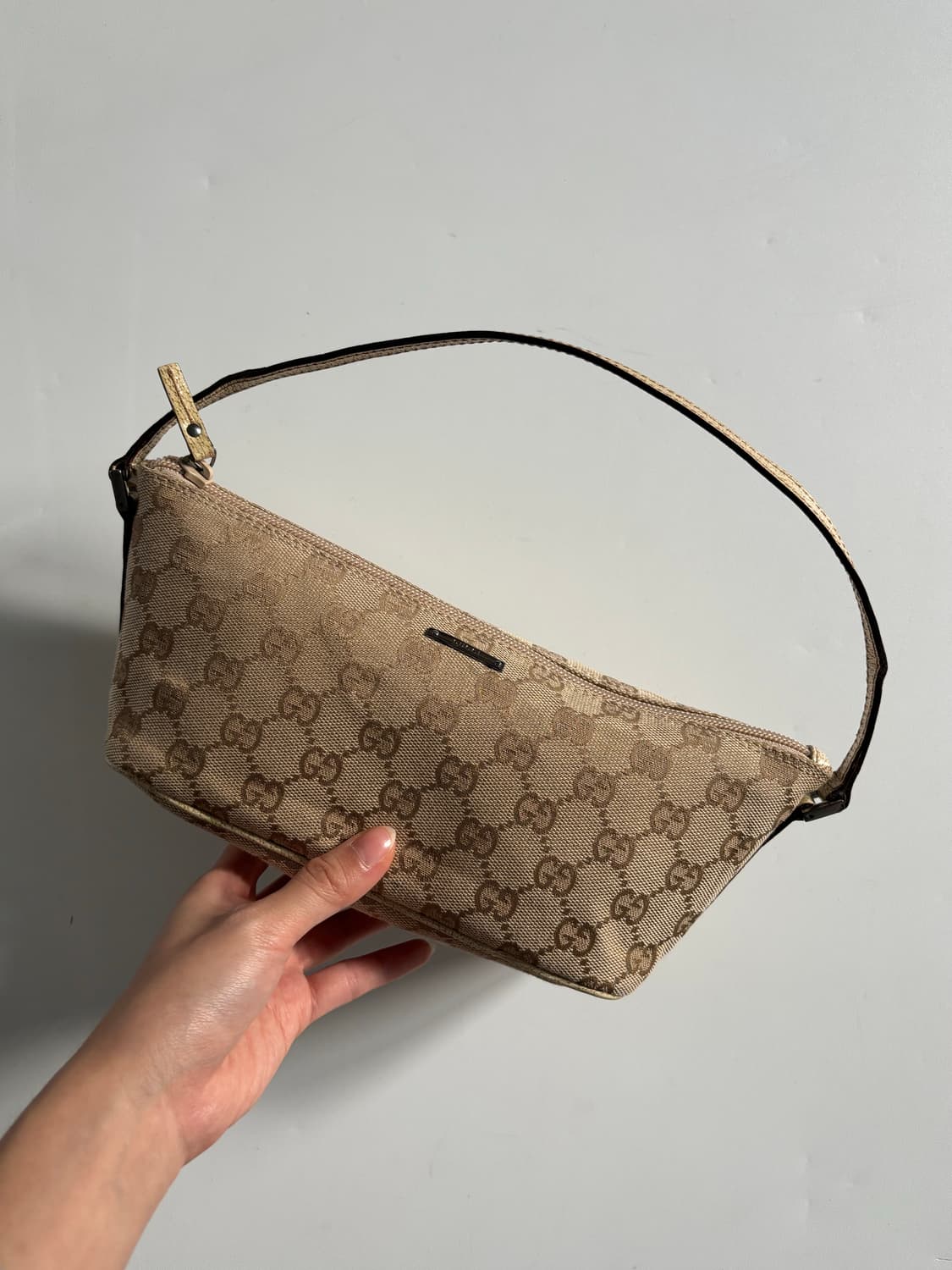 Gucci 구찌 GG로고 베이지 핸드백  상품이미지2