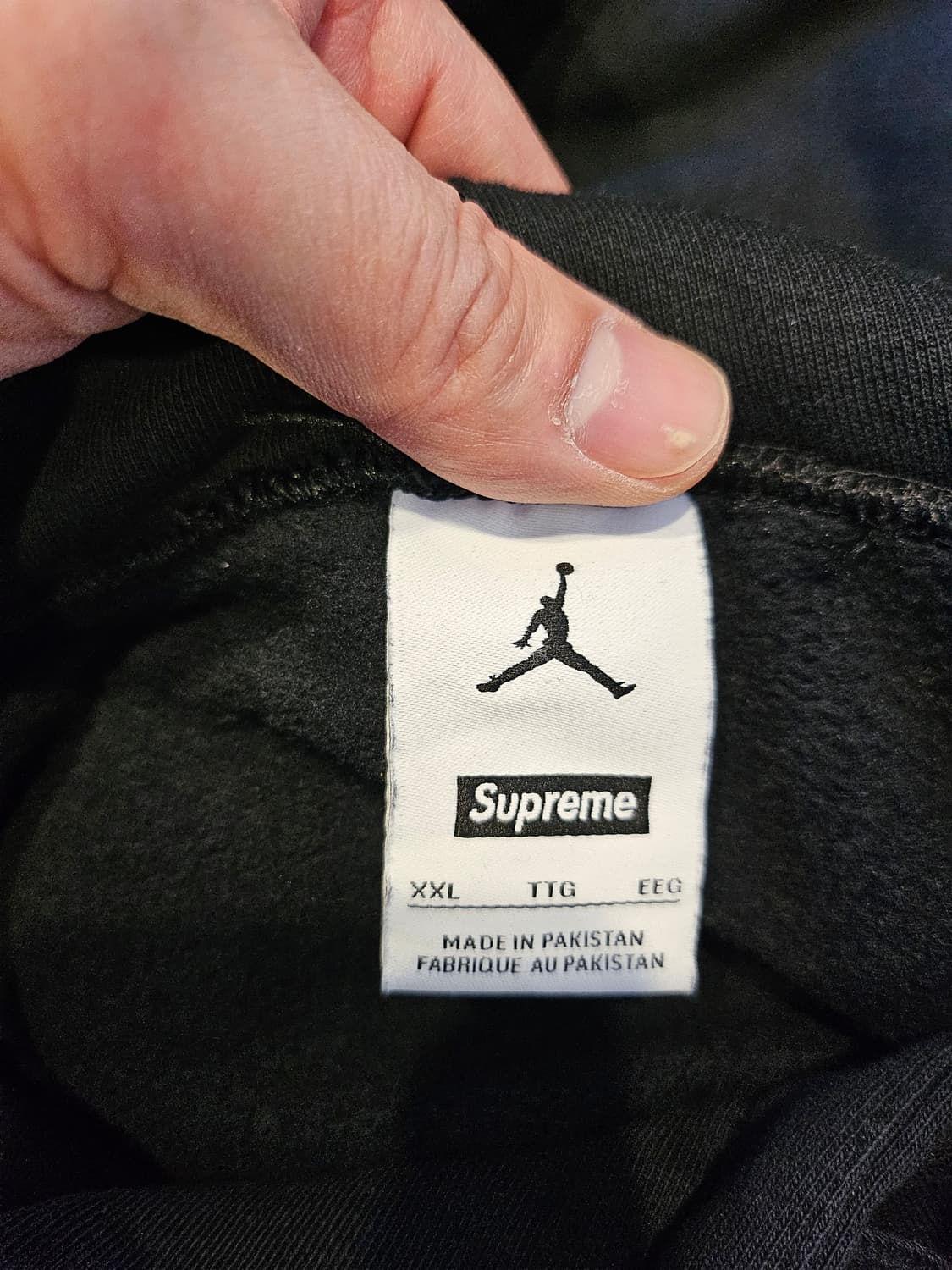 슈프림 조던 후드 xxl 상품이미지6