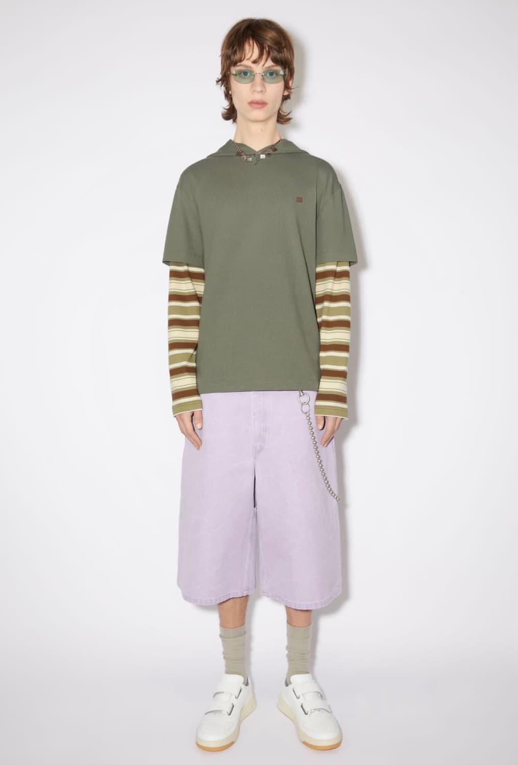 [L] 아크네스튜디오 레이어드 후드 상품이미지1