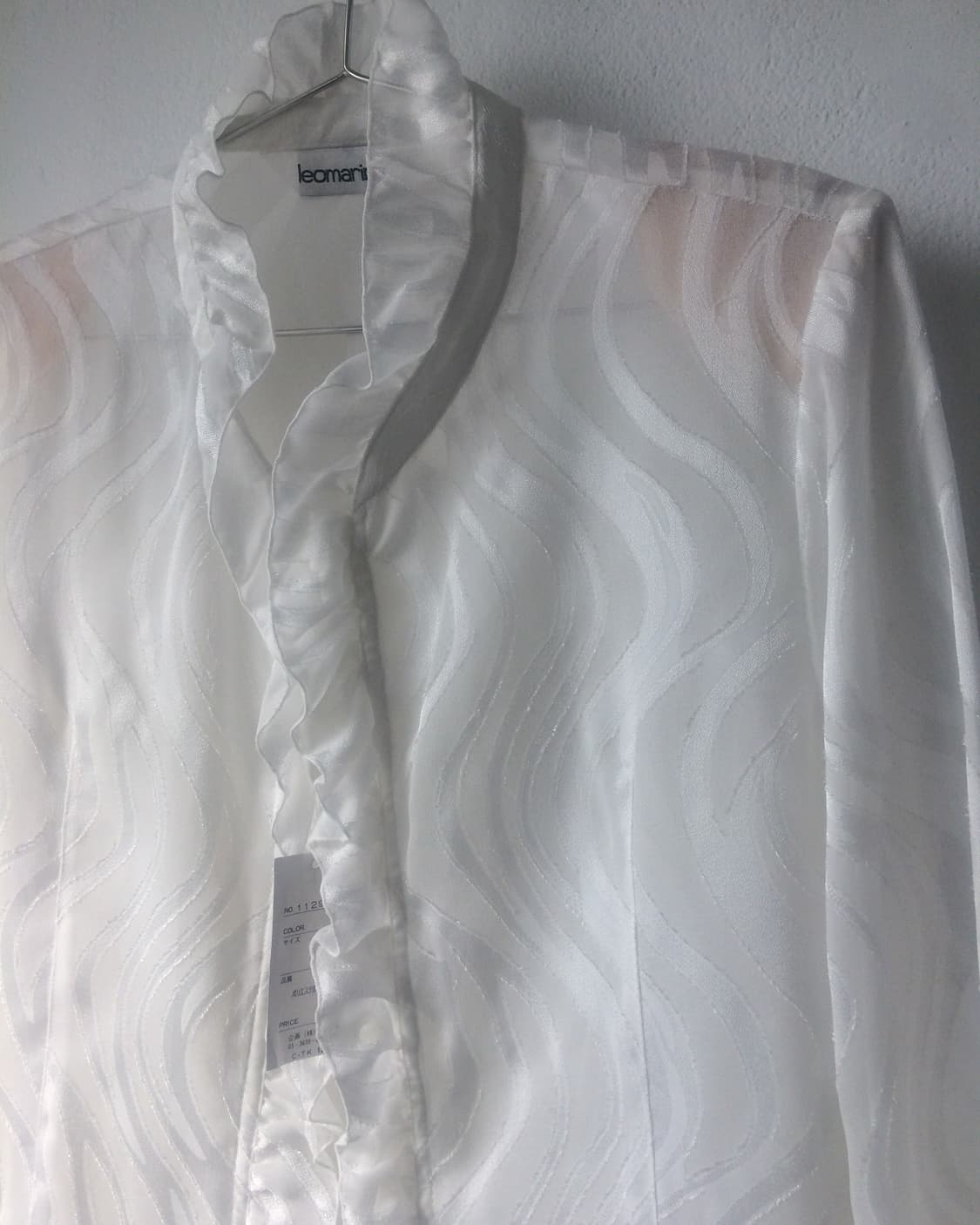 Pattern see through jacket 상품이미지5