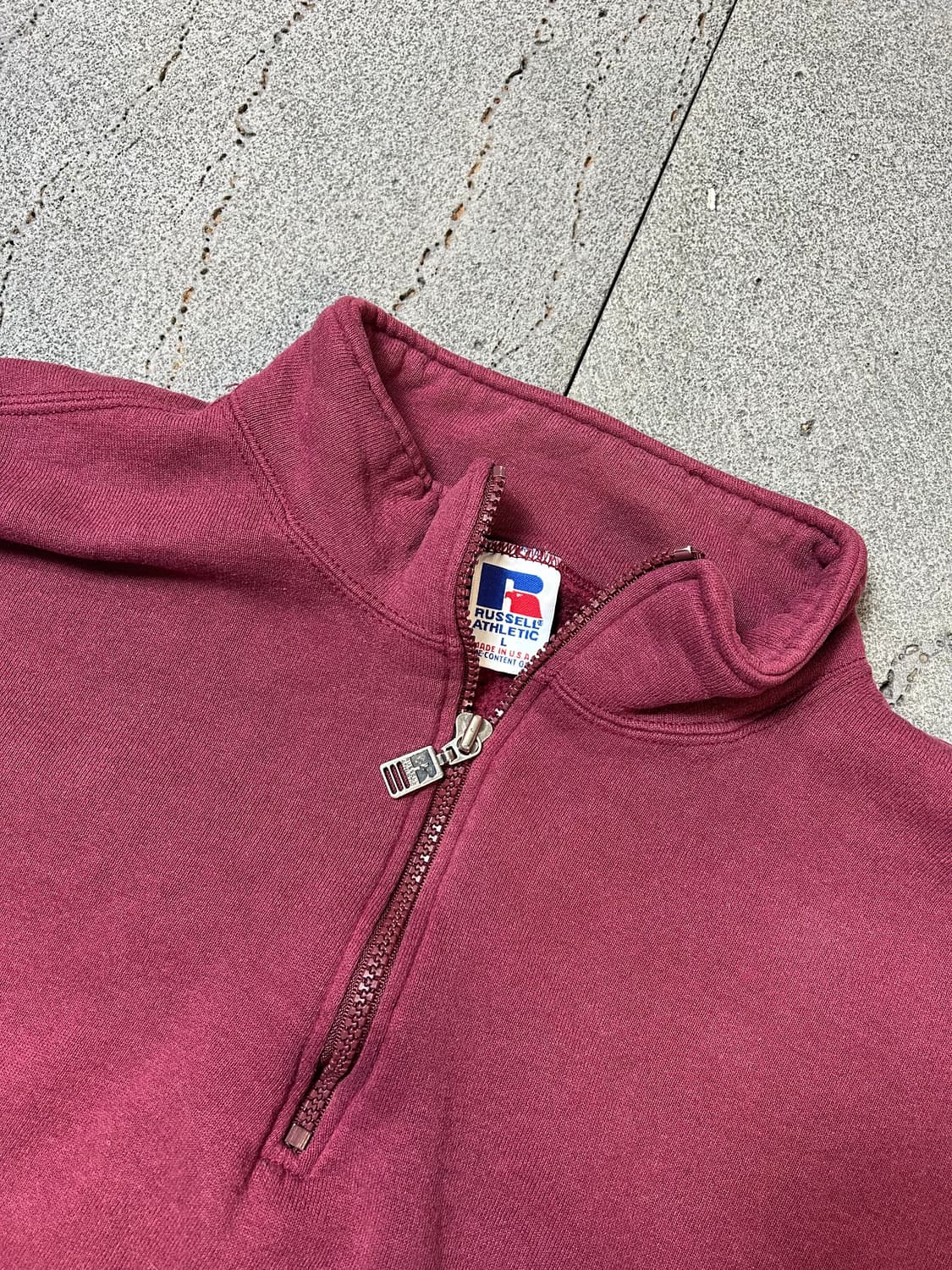 90년대 러셀 반집업 자켓 판매 상품이미지1