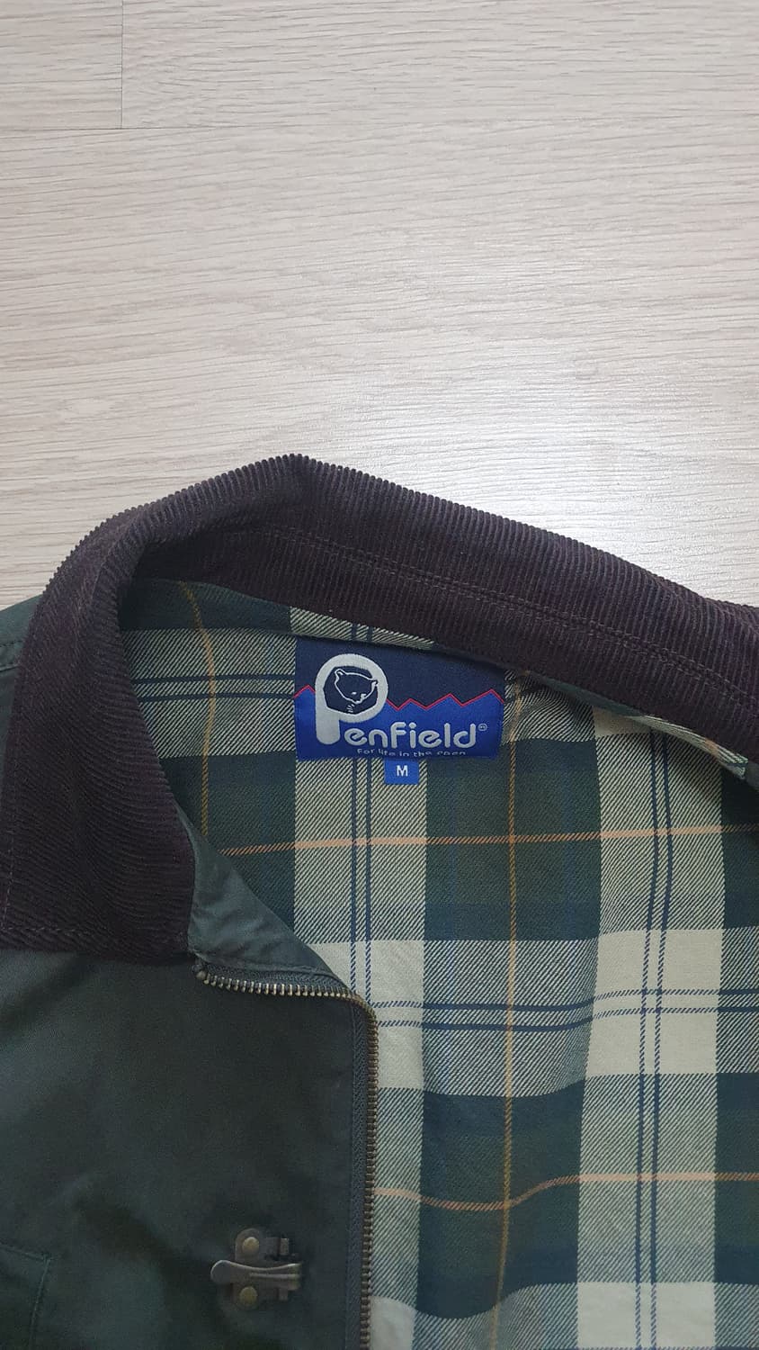 펜필드 시그니처 페이티드 코튼 워크코트 올리브 M 상품이미지5