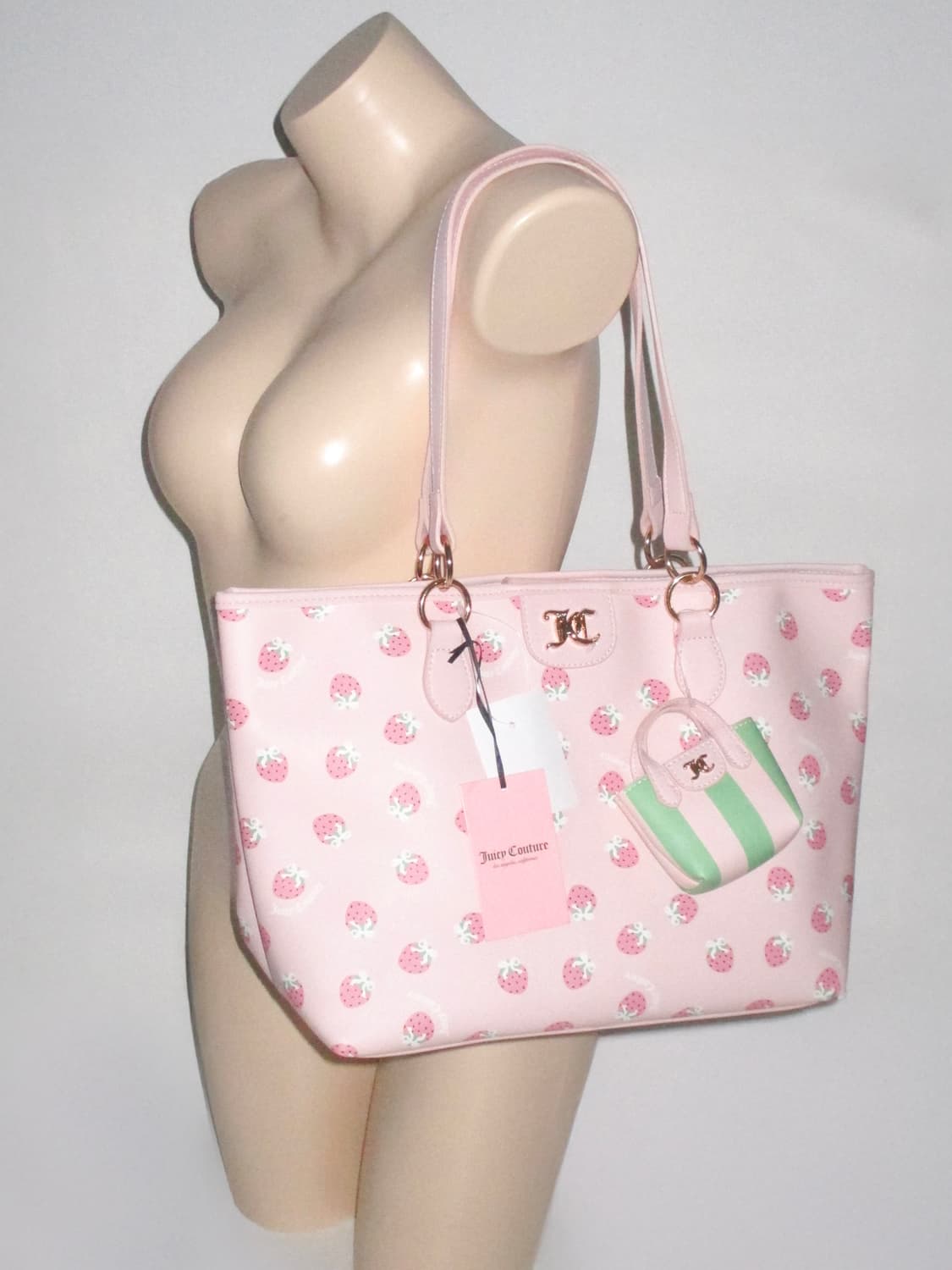 쥬시 꾸뛰르 핑크 스트로베리 숄더백 + 코인 월렛 상품이미지2