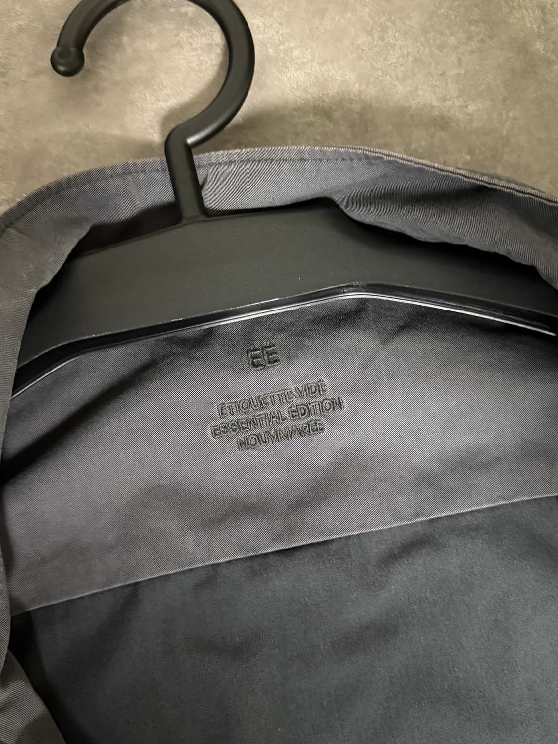 누마레 ee 더블웨이스트 자켓 차콜 상품이미지2