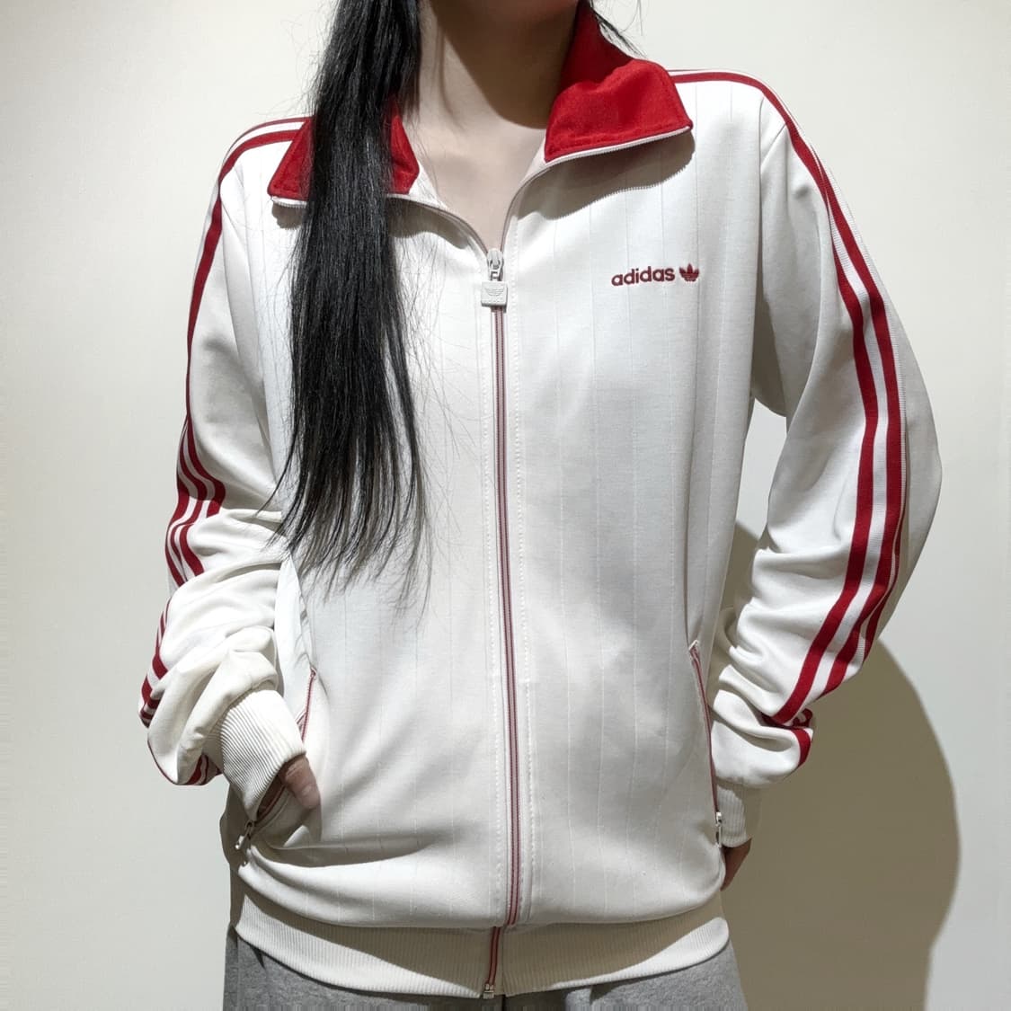 아디다스 화이트 베켄바우어 져지 상품이미지2