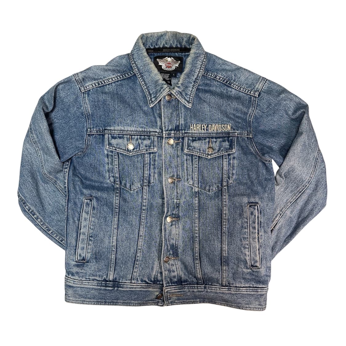 할리데이비슨 데님 자켓 L 상품이미지2