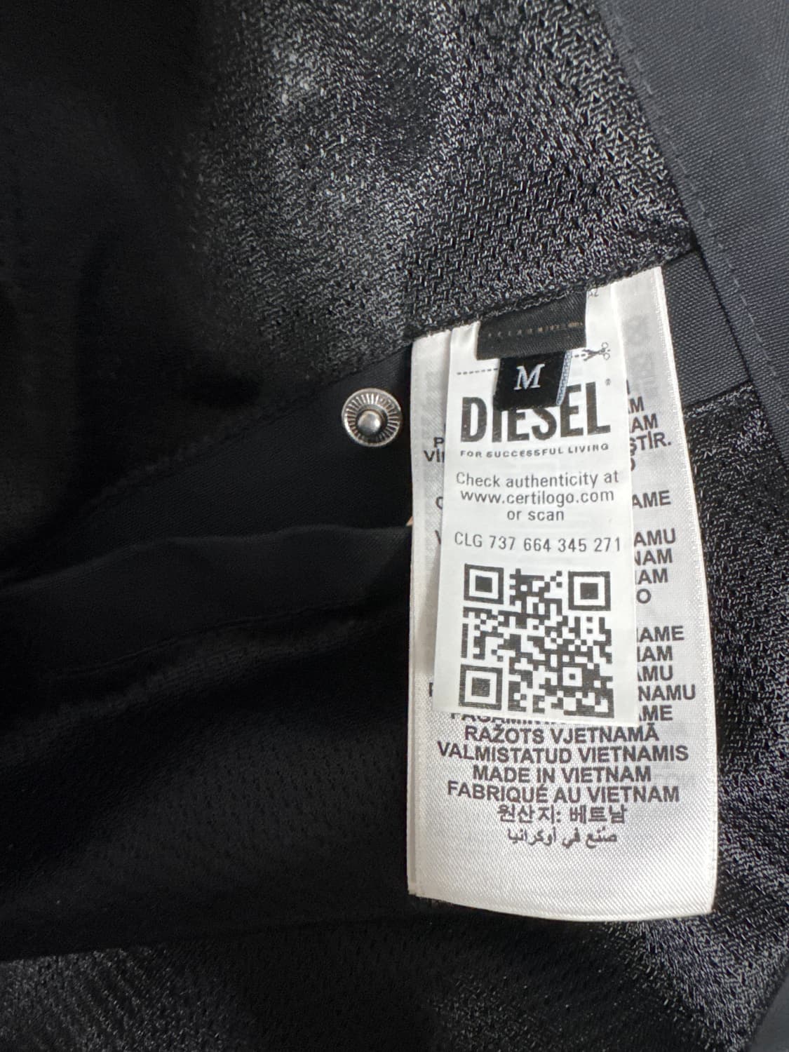 디젤 바람막이 상품이미지4