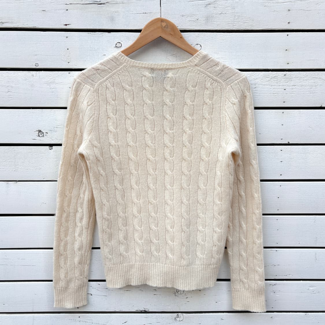 Polo 폴로 울 캐시미어 브이넥 니트 상품이미지2