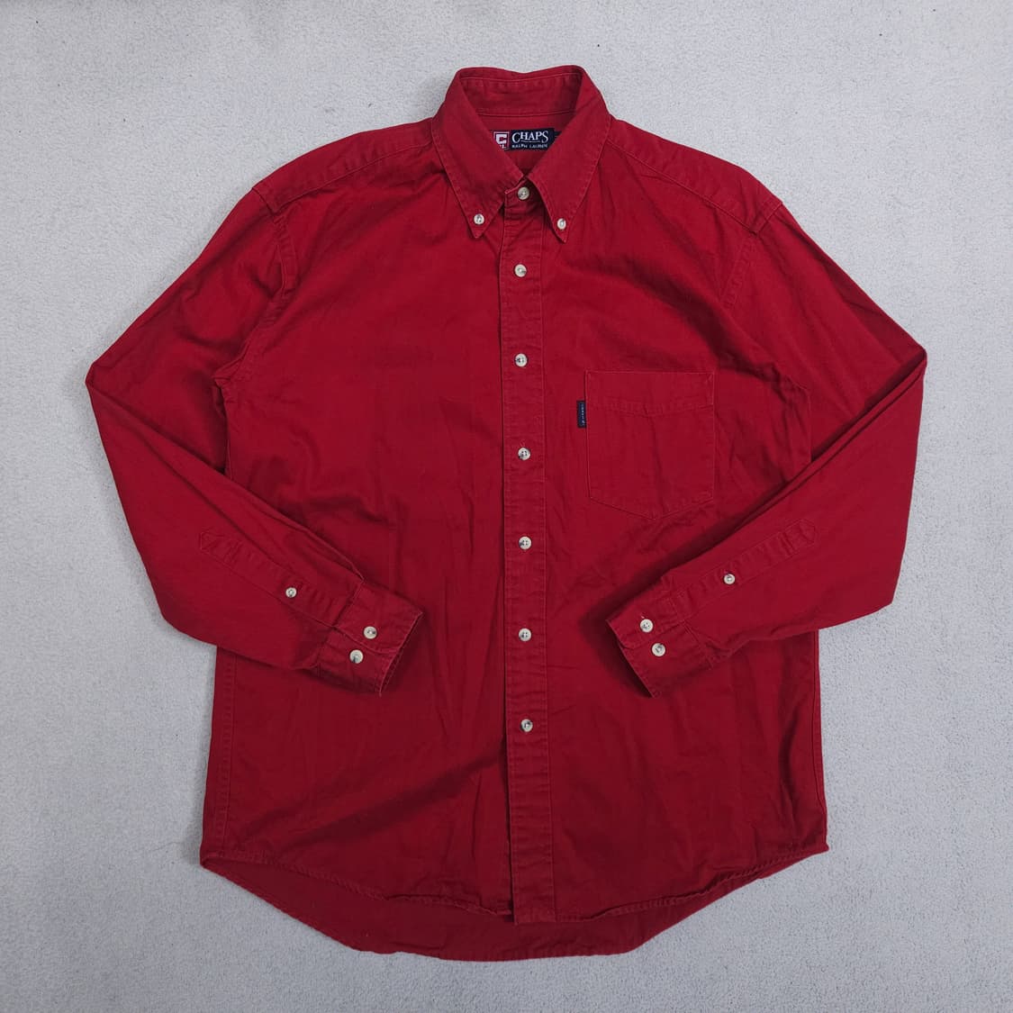 90~00s 챕스 랄프 로렌 옥스포드 셔츠 M 상품이미지1