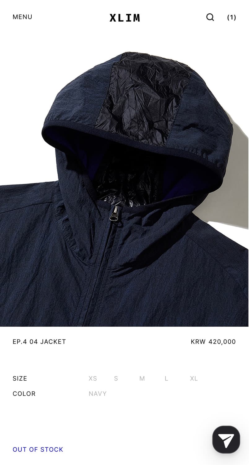 xlim ep.4 04 jacket 판매합니다 상품이미지3