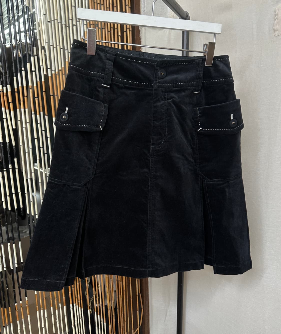 elle velvet skirt 상품이미지1