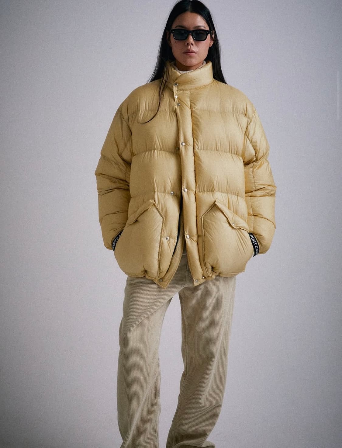 헤리티지플로스 립스탑 구스 다운 패딩 새상품 상품이미지6