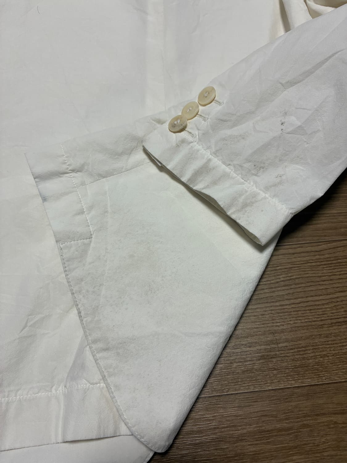 F) 헤더먼트 화이트 자켓 상품이미지5