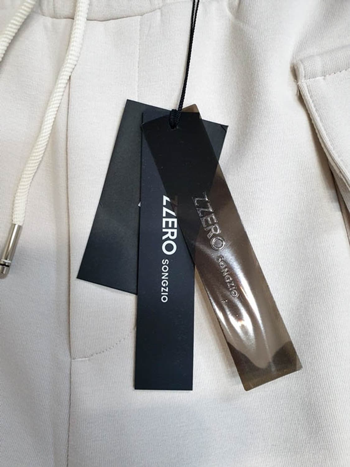 [새상품] 지제로 송지오 카고 조거 팬츠 베이지 M 상품이미지4