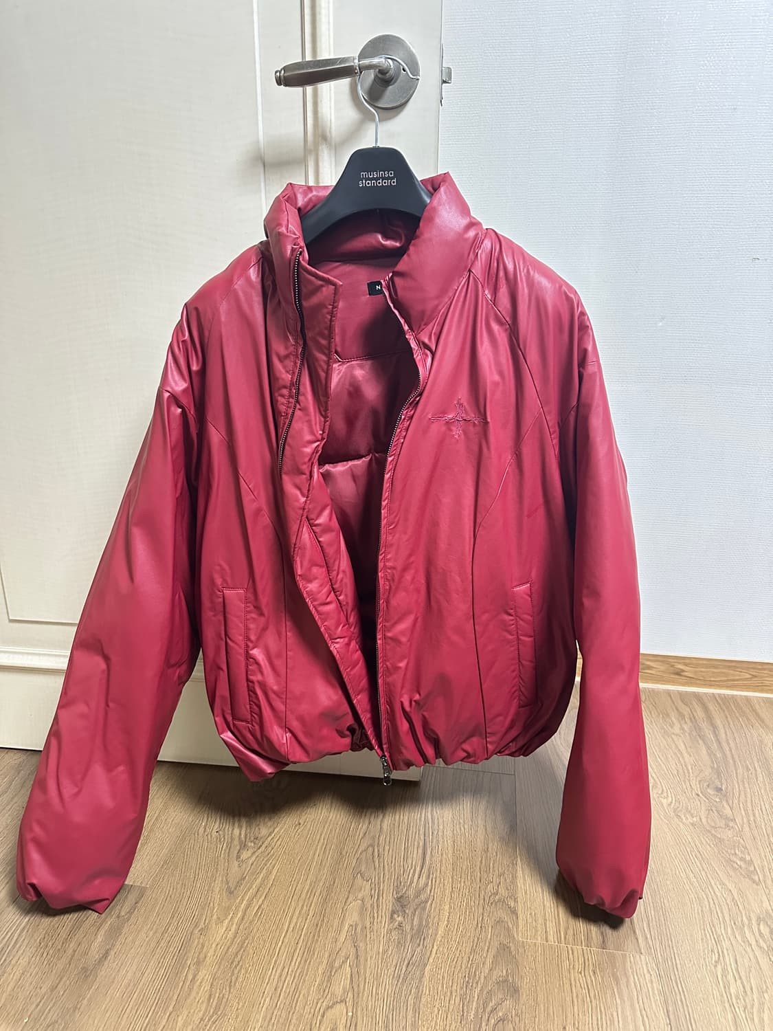 낫포너드 레더 인시전 푸퍼 자켓 상품이미지1