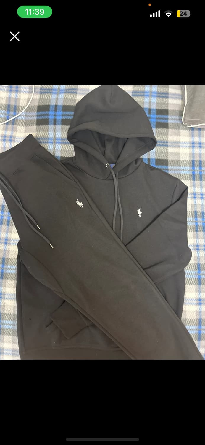 폴로 랄프 로렌 후드티 & 조거팬츠 셋업 (정품) 상품이미지1