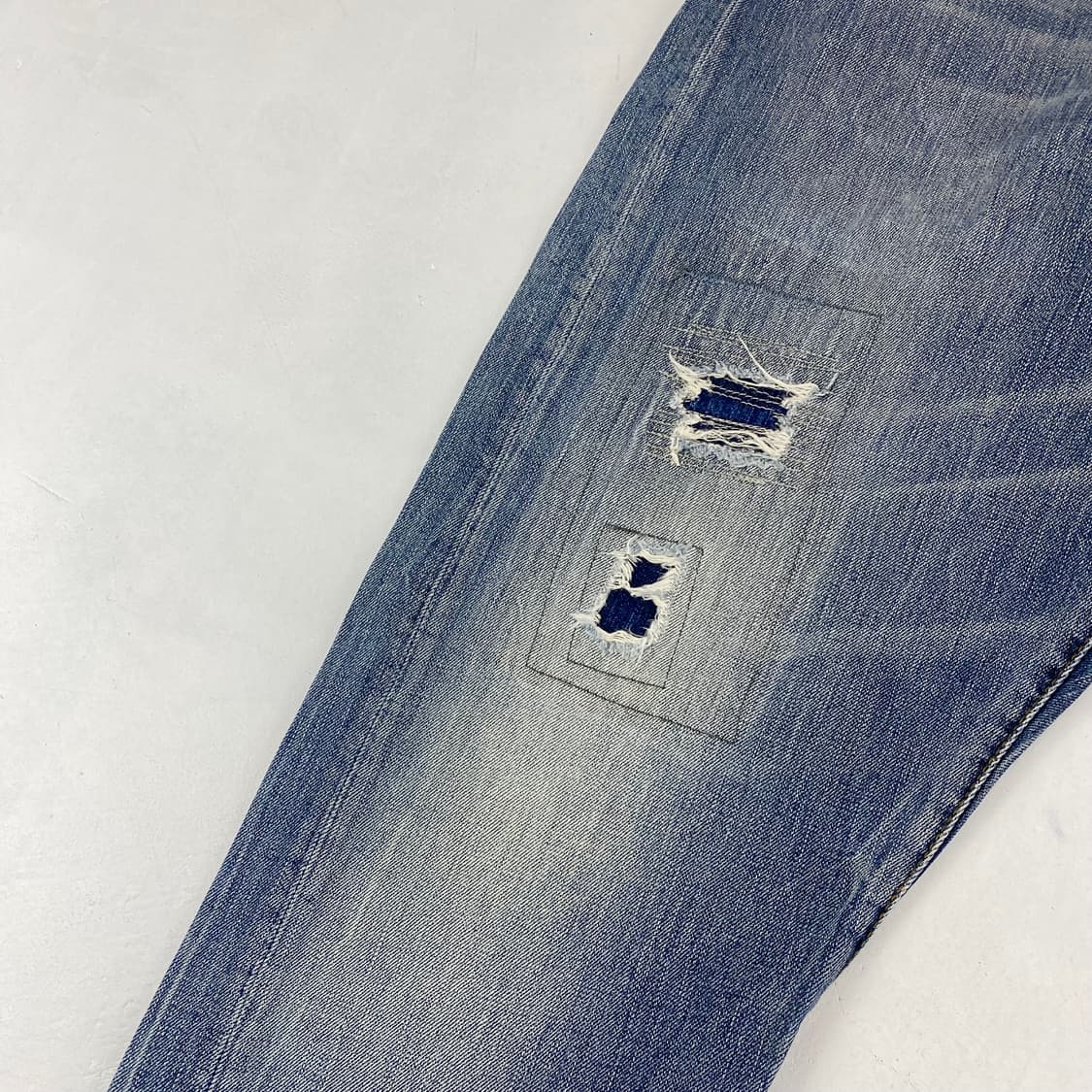 타미힐피거 패치 워크 디스트로이드 데님 진 (34) 상품이미지5