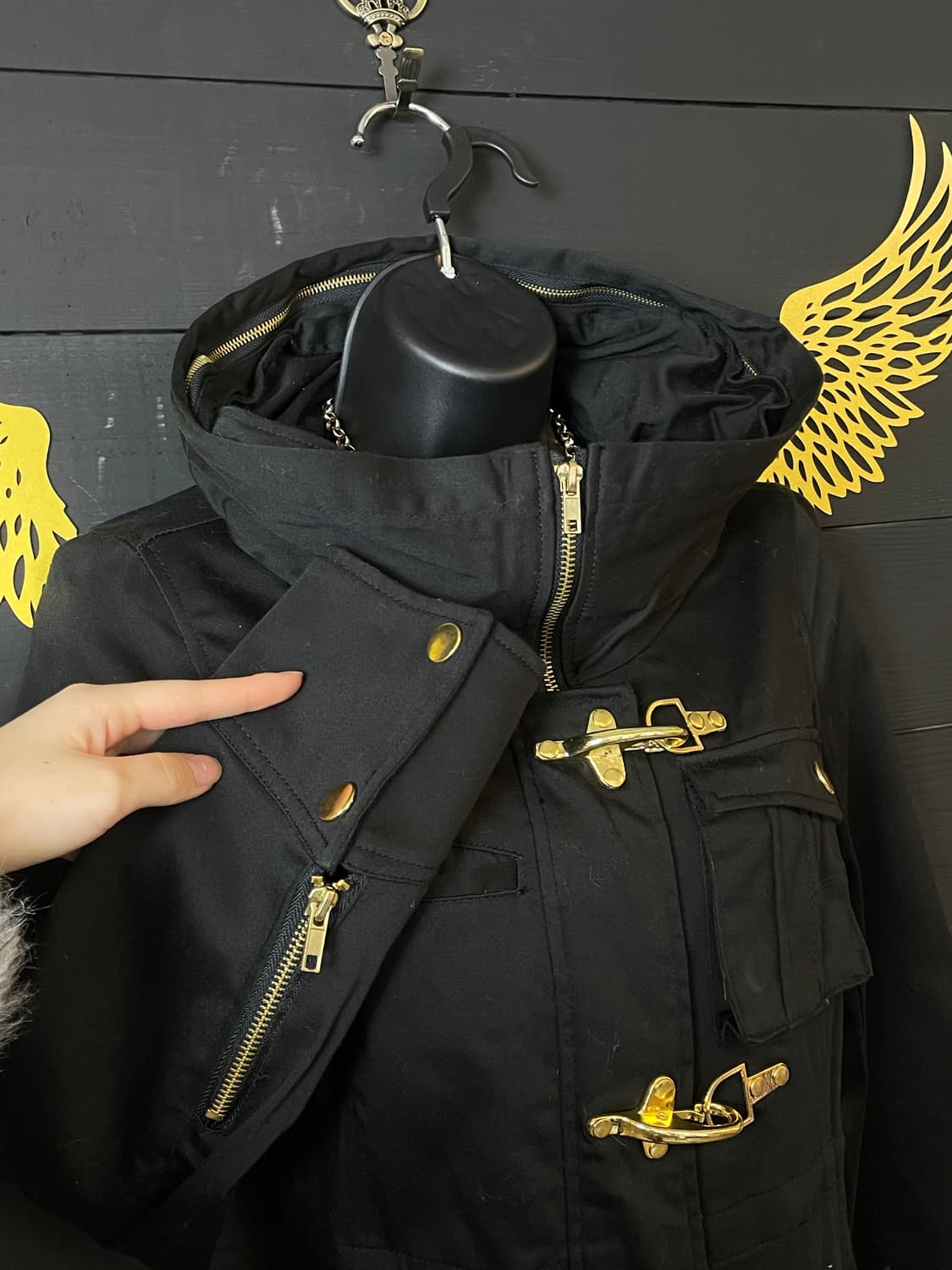 MA*RS 2000’s SUGARGLOSS 마즈 슈가글로스 블랙 자켓 상품이미지5