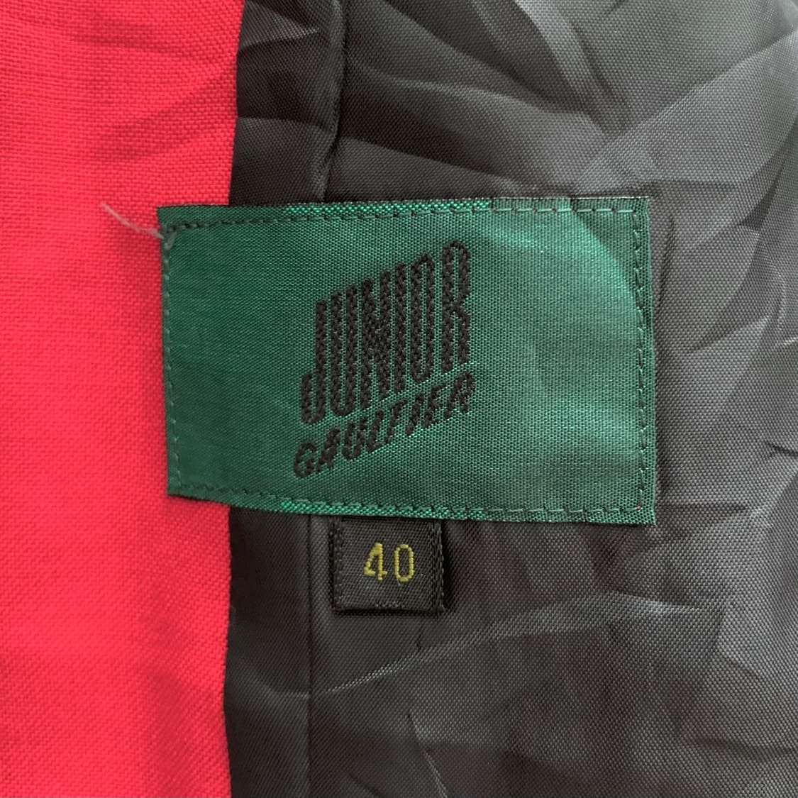 장 폴 고티에 주니어 레드 3버튼 블레이저 자켓 상품이미지8