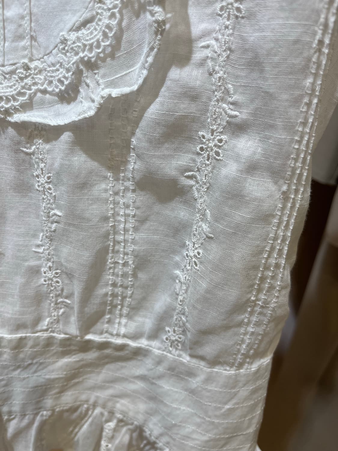 일본 린넨+코튼 블라우스 상품이미지3