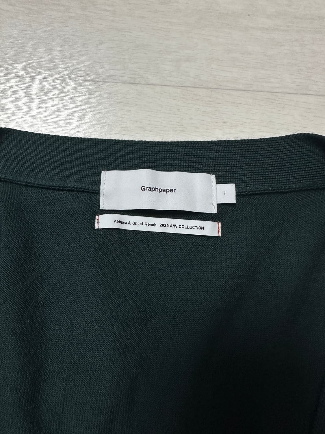 Graphpaper 22AW 하이게이지 니트 가디건 상품이미지4