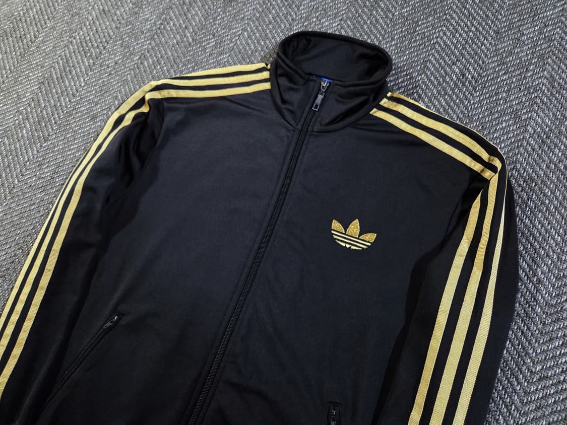 아디다스 블랙 골드 검금 파이어버드 트랙탑 져지 상품이미지4