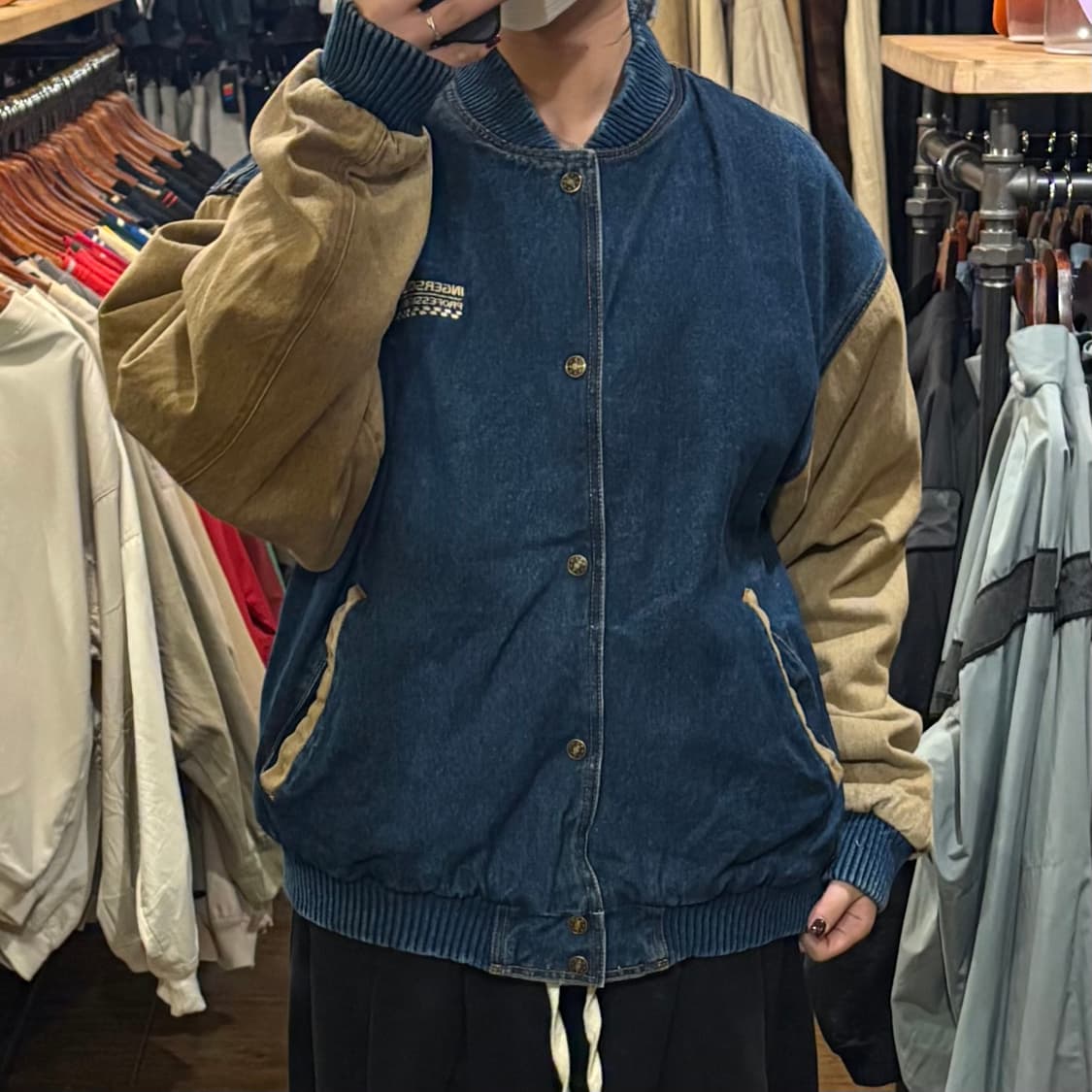 [HI] VTG 데님바시티자켓 진청 상품이미지2