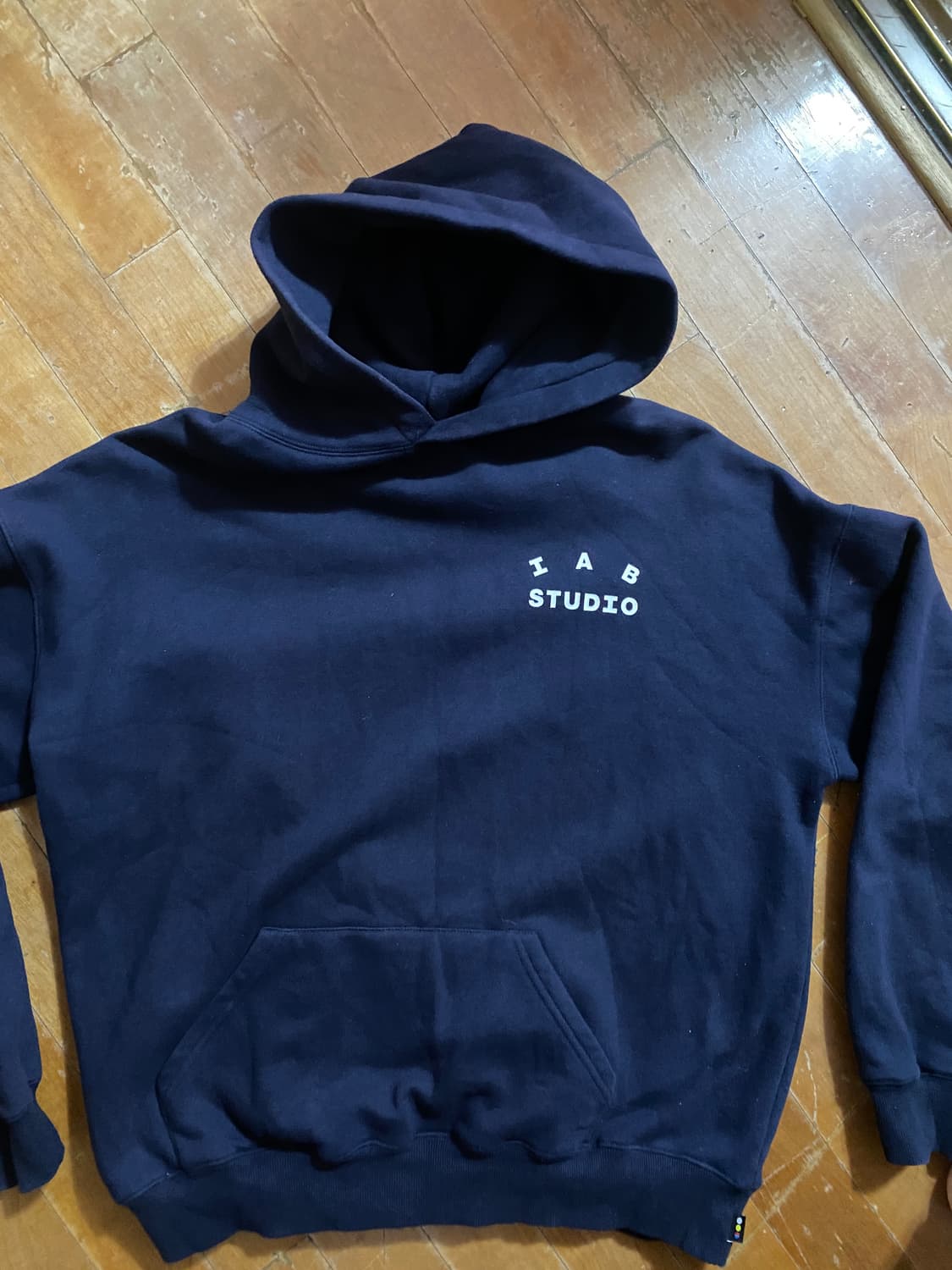 IAB 아이앱스튜디오 후드티 네이비 XL 상품이미지1