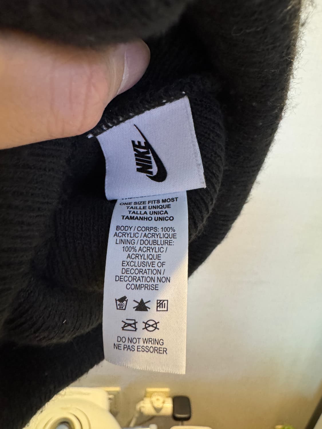 [OS]나이키 스투시 커프 비니 블랙 상품이미지3