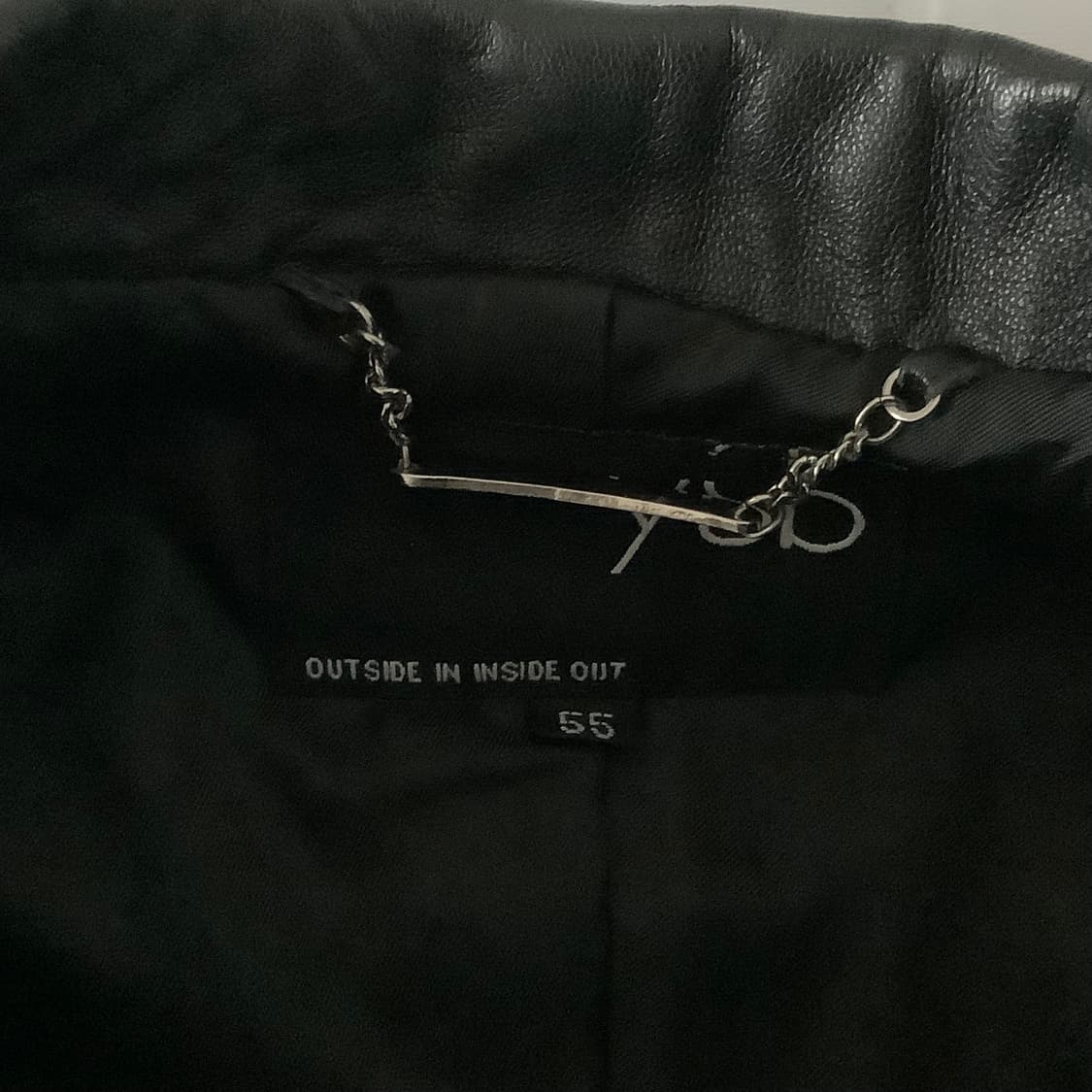 램스킨 양가죽 레더 자켓 블레이저 상품이미지3