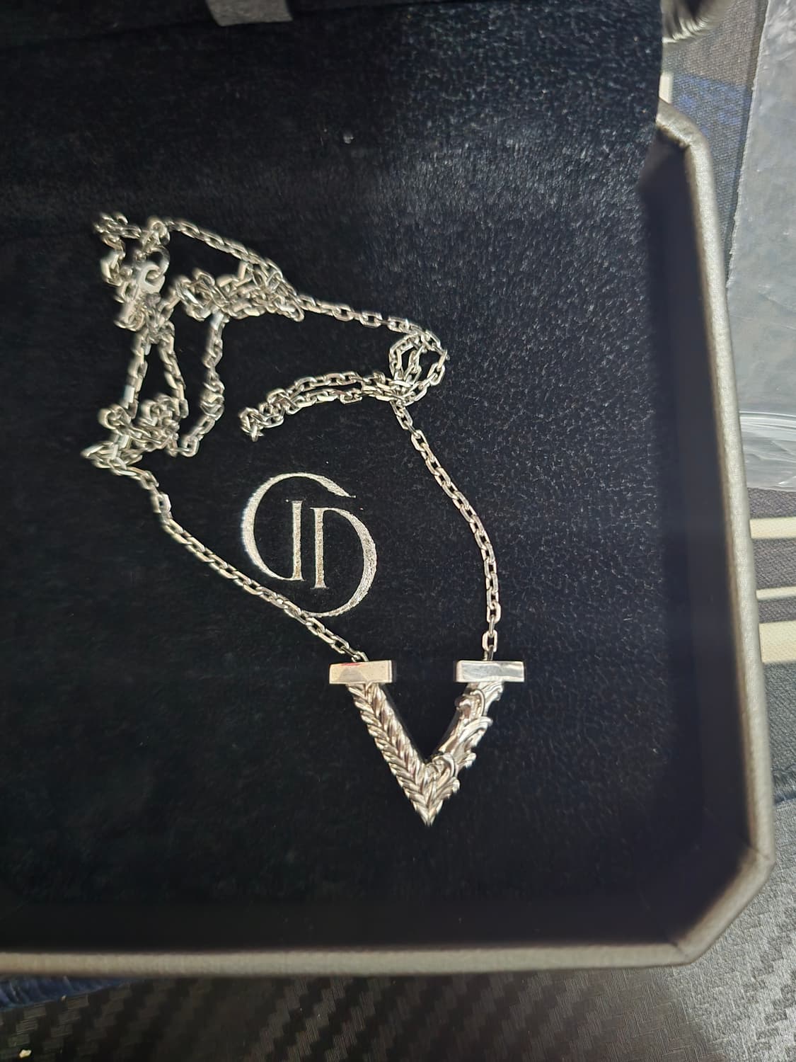 다비드아발론  은목걸이 L 실버925 상품이미지1