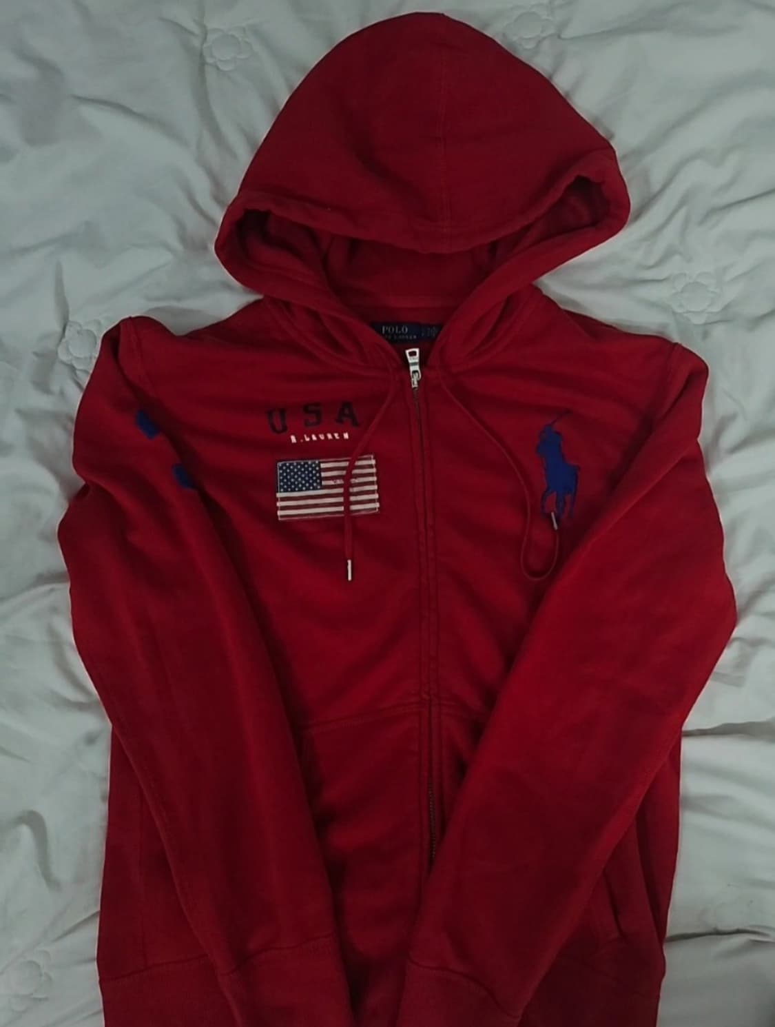 폴로 빅포니 성조기 후드집업8 상품이미지1