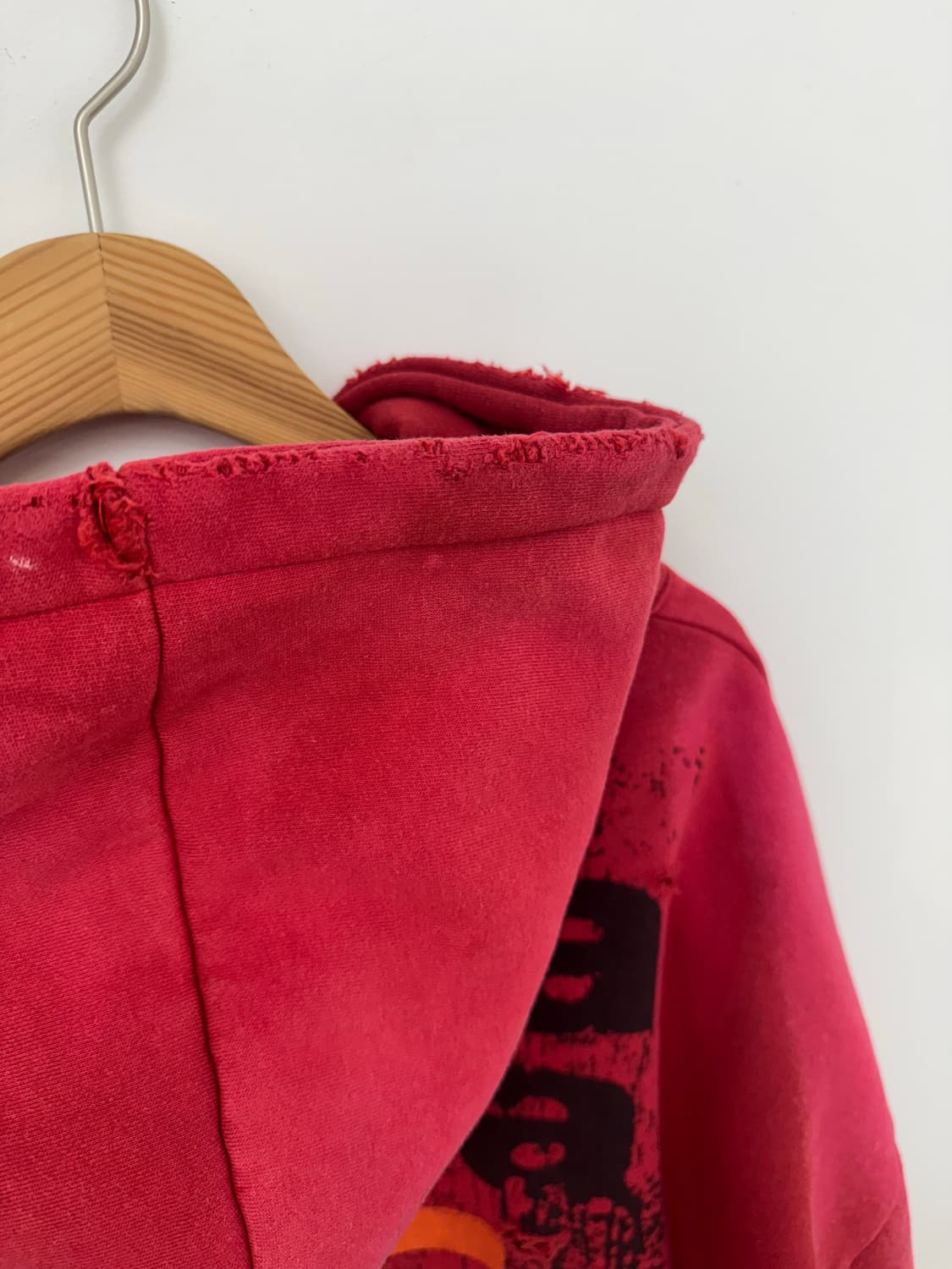 빈티지 크롭 후드집업 상품이미지8