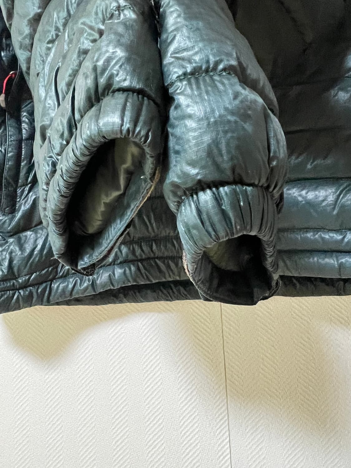 노스페이스 녹계 써밋 800 유광 경량패딩 100 상품이미지3