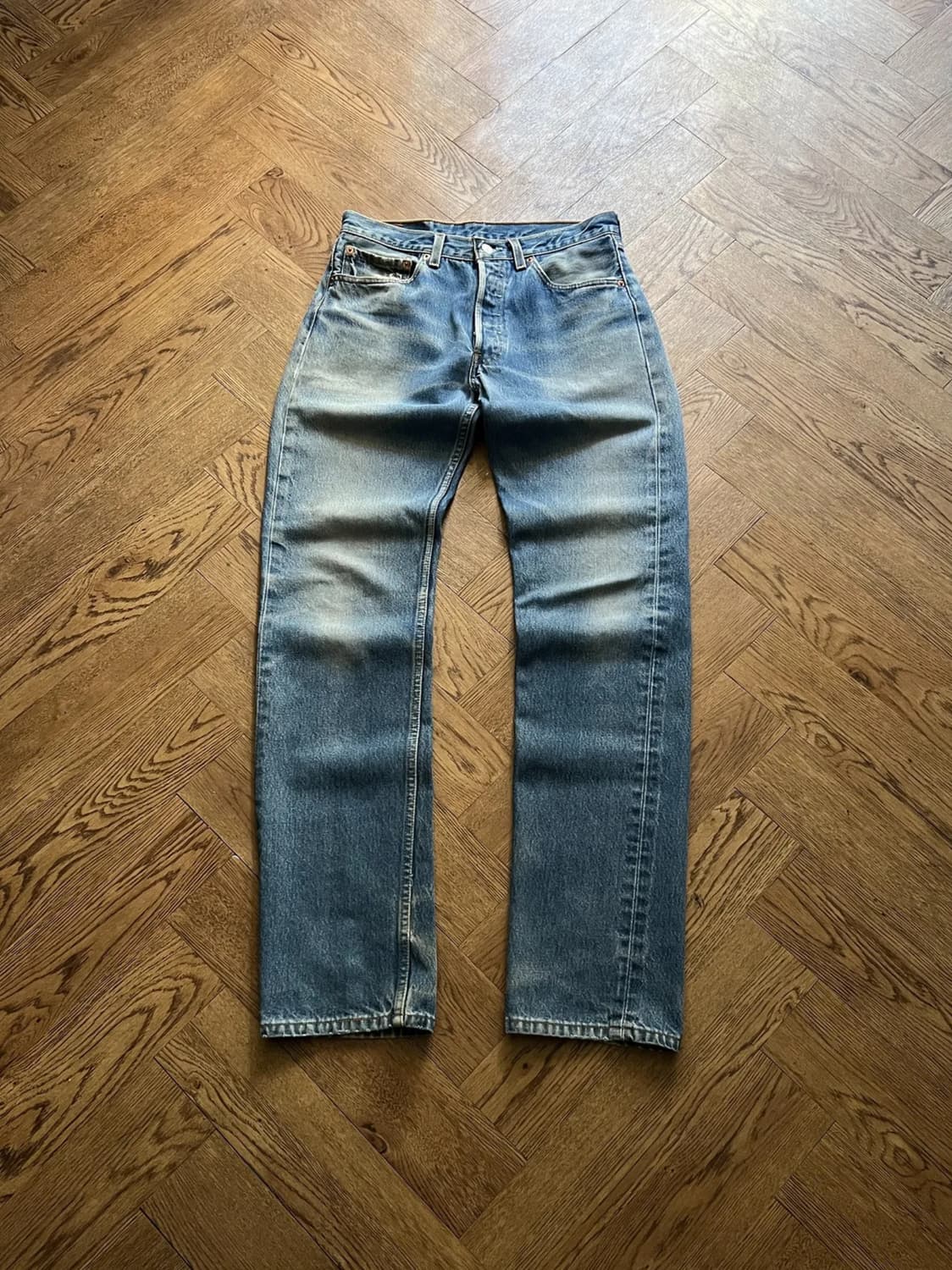 [32]90's 리바이스 501XX USA Made 데님 팬츠 S10 상품이미지1