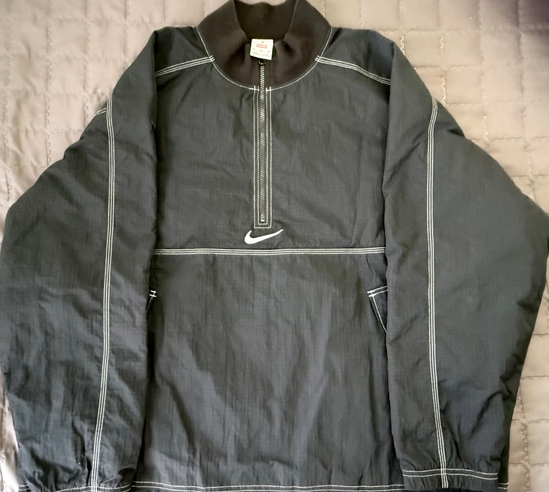 슈프림 x 나이키 립스탑 풀오버 블랙 - 24SS 상품이미지3