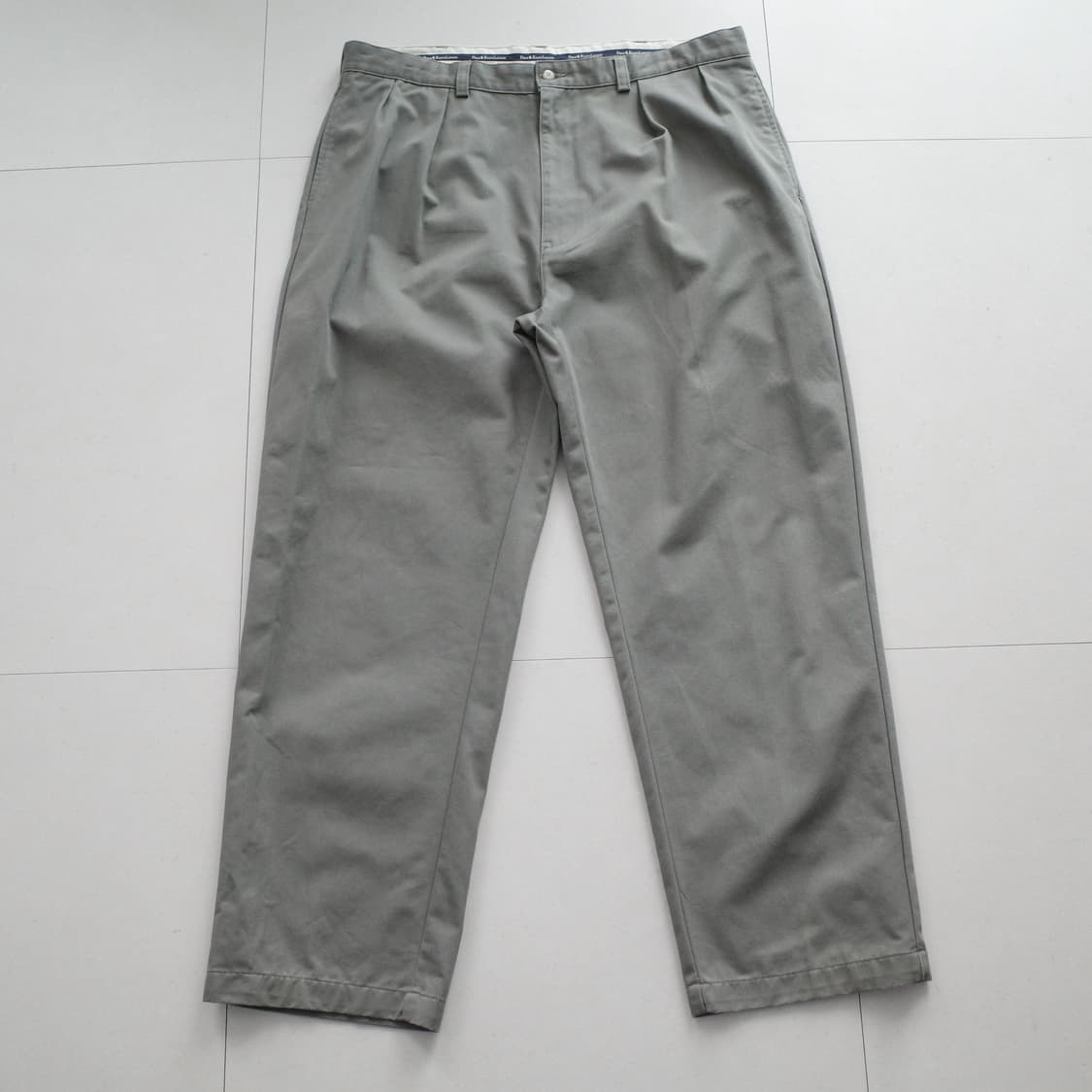 90s 폴로 랄프로렌 클래식 카키 치노 팬츠 38/30 상품이미지1