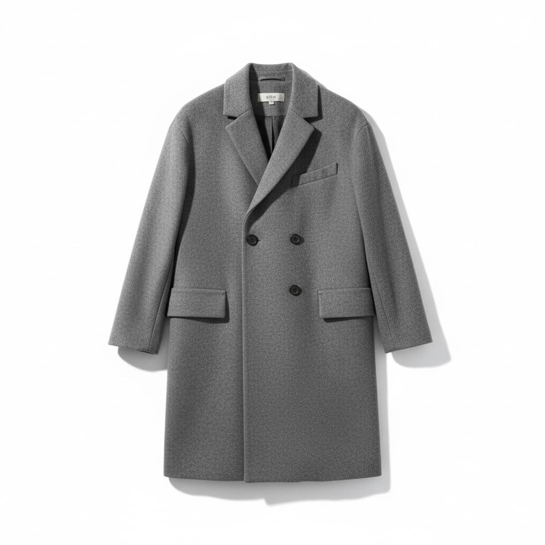 athe (아떼) 더블 브레스트 여성 코트 회색 상품이미지1