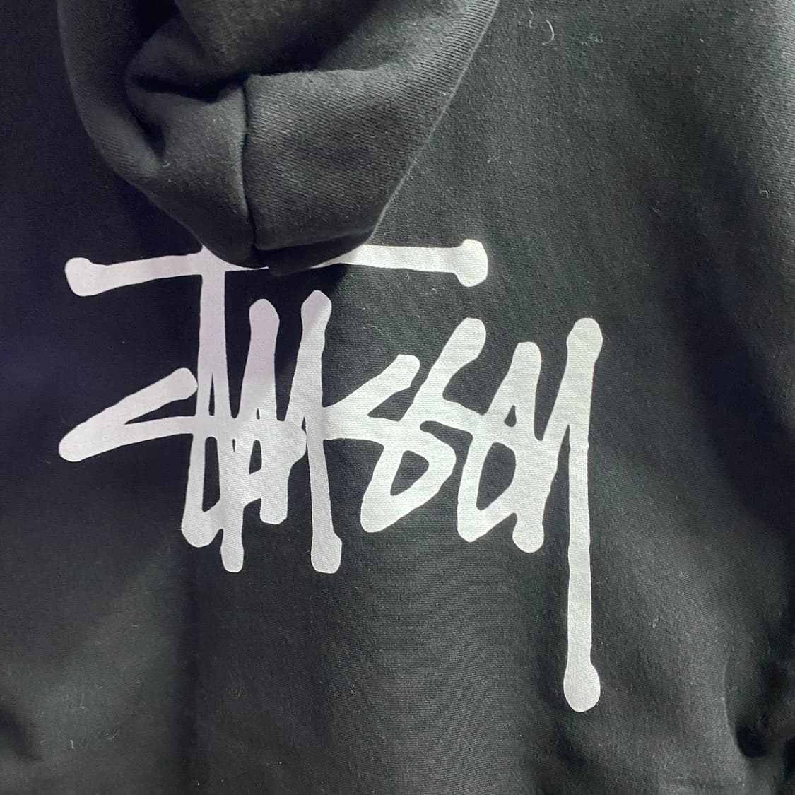 스투시 베이직로고 후드집업 A5 상품이미지5