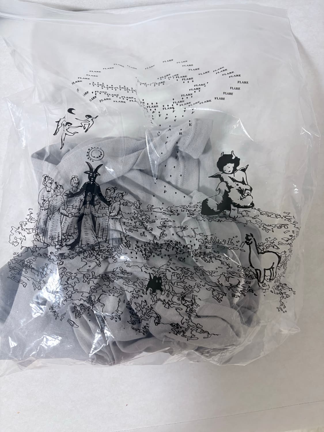 (새상품) 플레어업 Layered Bustier Long Sleeve 상품이미지2