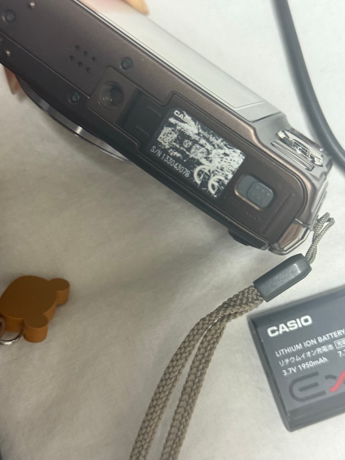 카시오 엑슬림 h-15 브라운 츄 pick 디카 상품이미지6