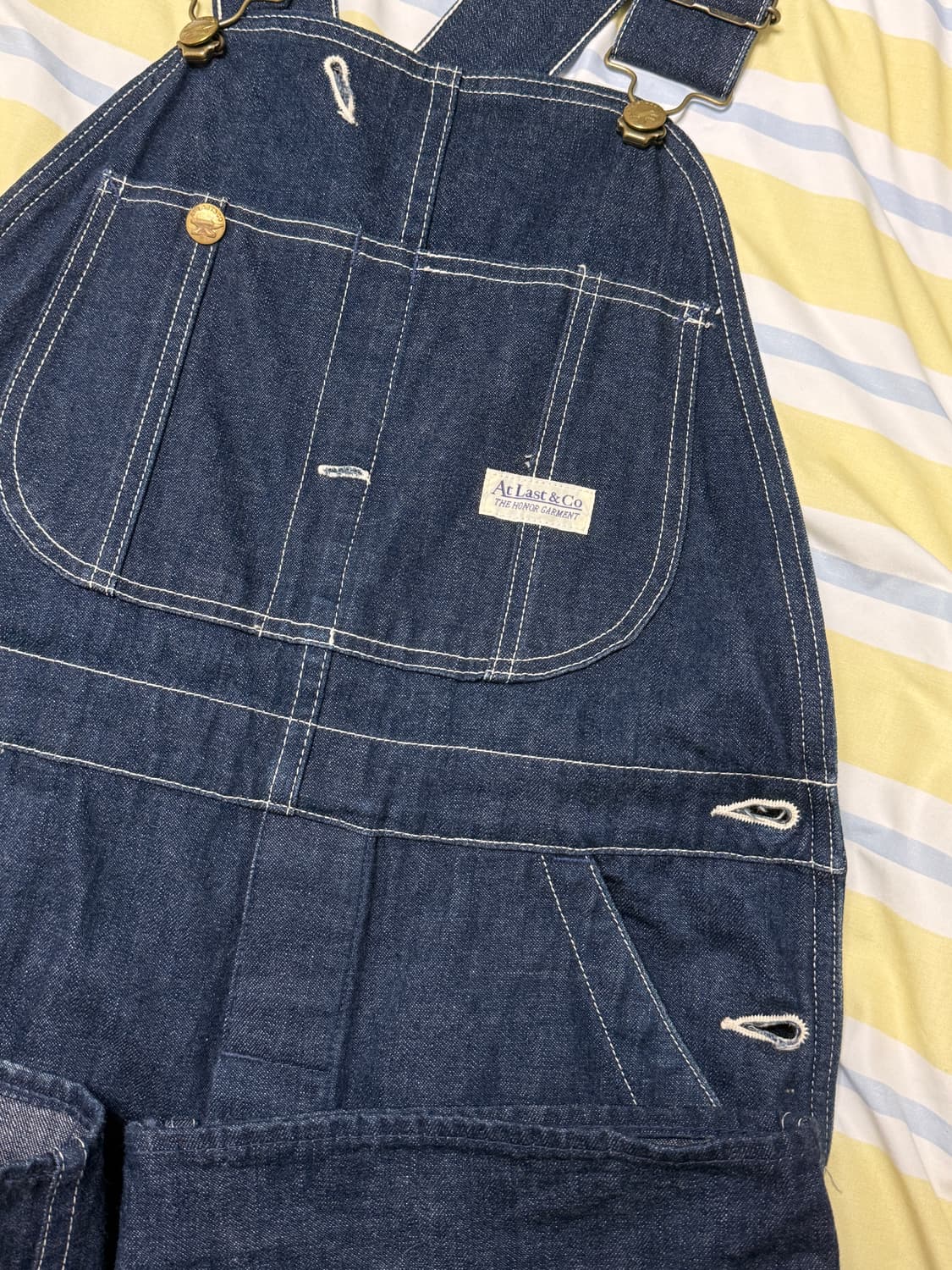 타임원클로딩 엣라코 데님 오버롤 30 상품이미지2